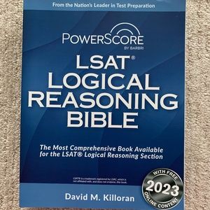 2023 LSAT Logical Reasoning Bible-- Great Prep Book!